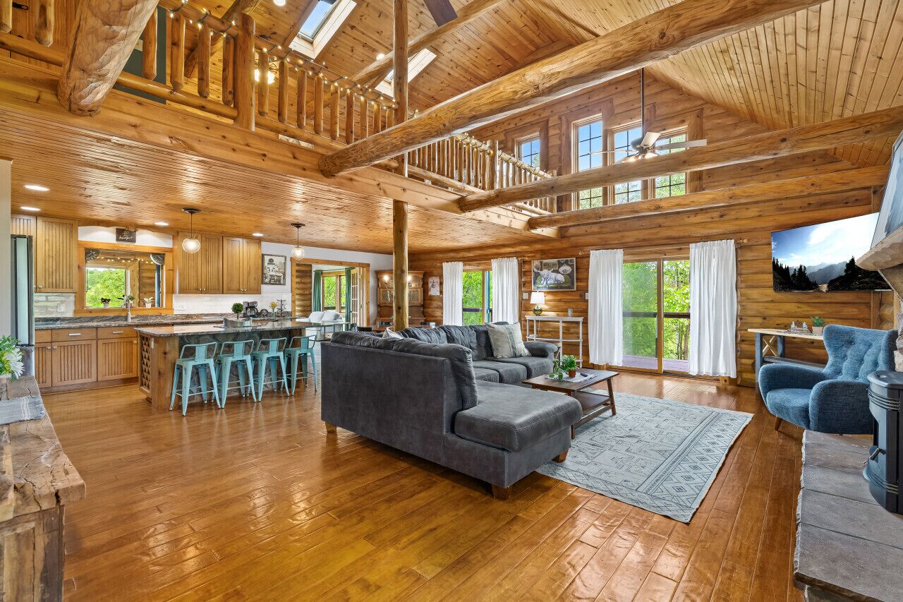 Smart TV, fireplace, video games, foosball