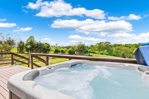 Baignoire à remous extérieure