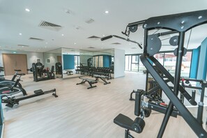 Apartment (0 Bedroom) | Gym - Wonderful Studio With Balcony & City Views (Dubai)