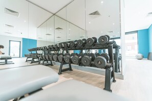 Apartment (0 Bedroom) | Gym - Wonderful Studio With Balcony & City Views (Dubai)