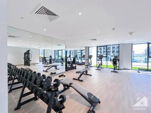 Gym - Amazing Stay at the Riviera With Balcony - Dubai (Dubai)