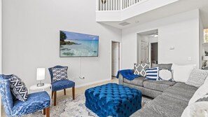 TV, offices - Treasure Hunt Retreat Villa at Allevo Homes (Kissimmee)