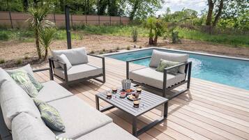 Una piscina climatizada