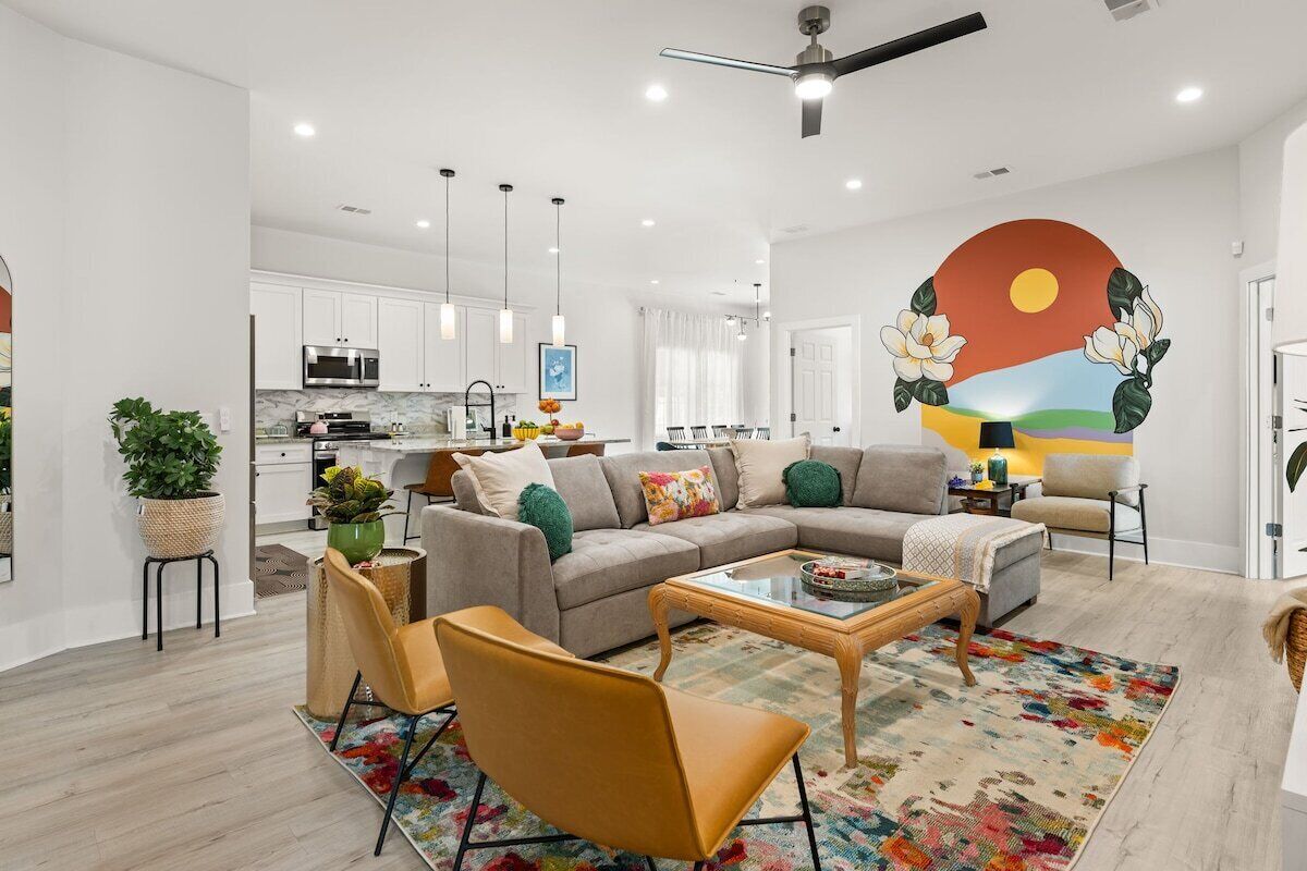 Smart TV, table football, ping pong