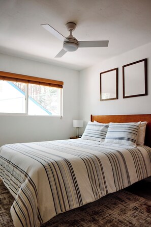 2 habitaciones, escritorio, wifi gratis y ropa de cama