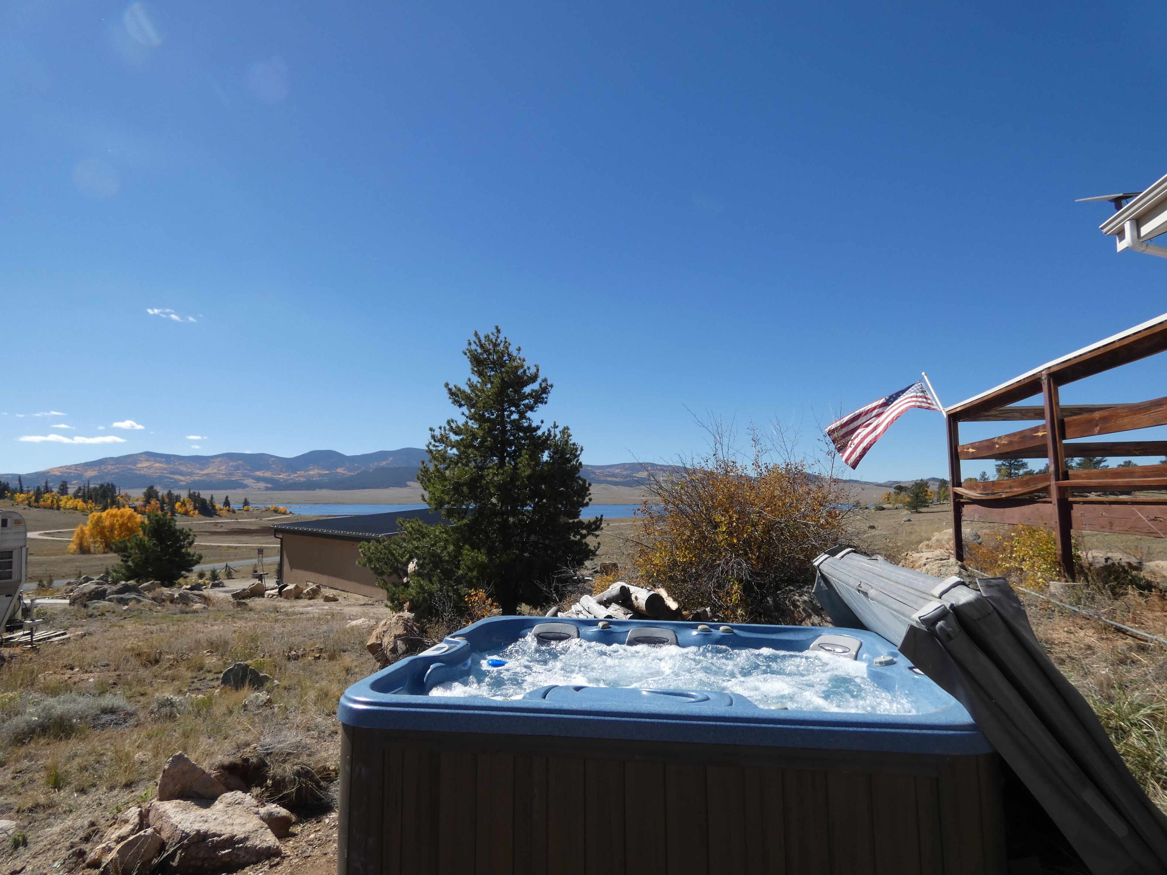 مغطس سبا خارجي