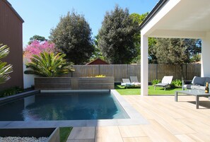 Una piscina climatizada