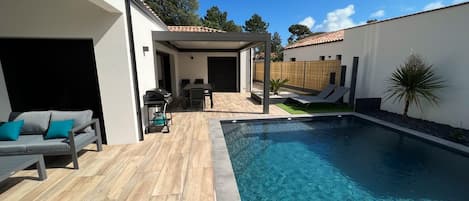 Piscine chauffée