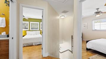 3 bedrooms, iron/ironing board, travel cot, free WiFi