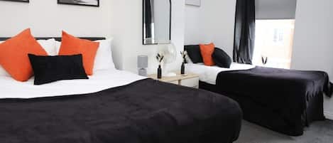 2 soverom, strykejern/-brett, wi-fi (inkludert) og sengetøy