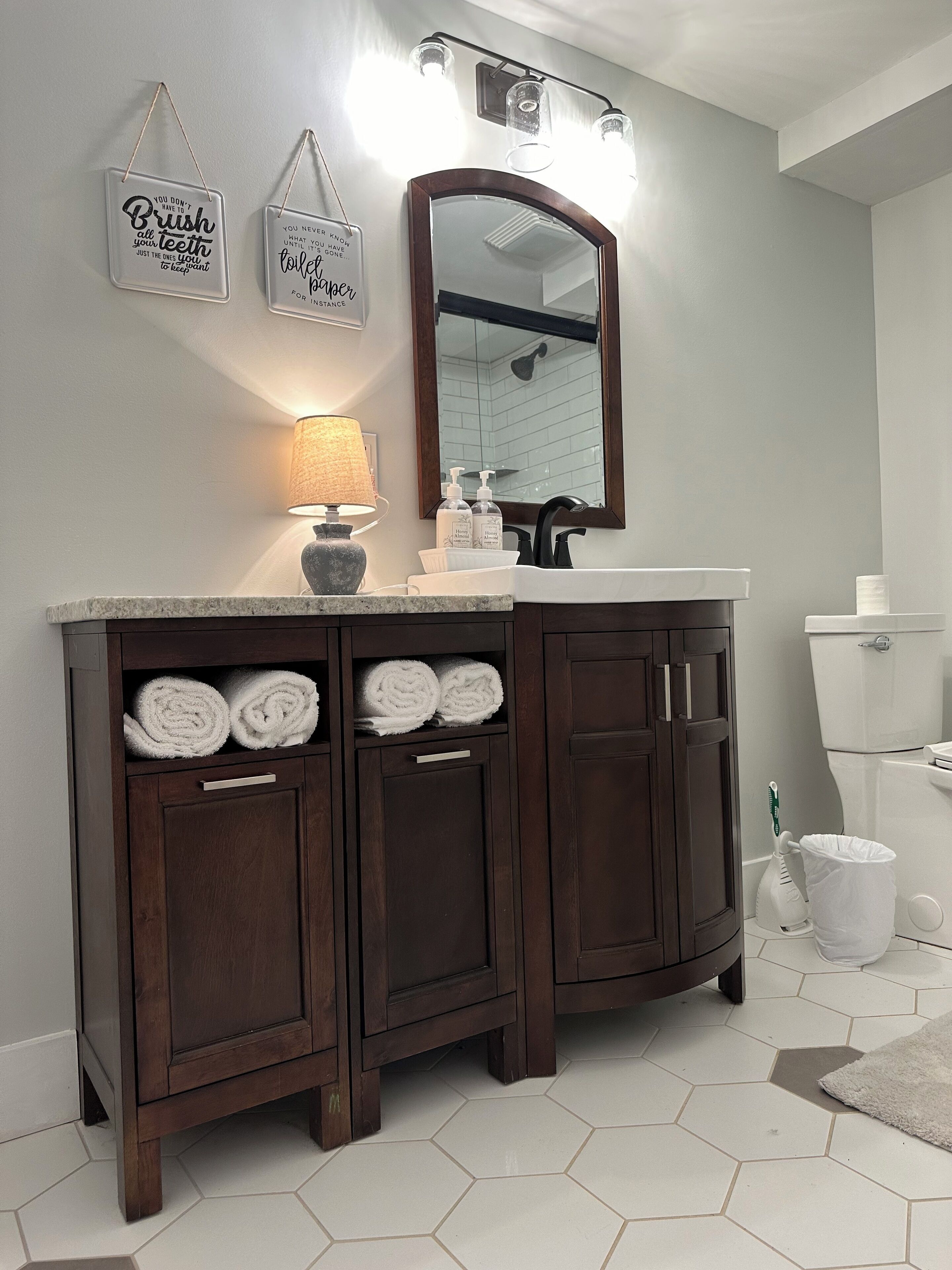 Downstairs bathroom