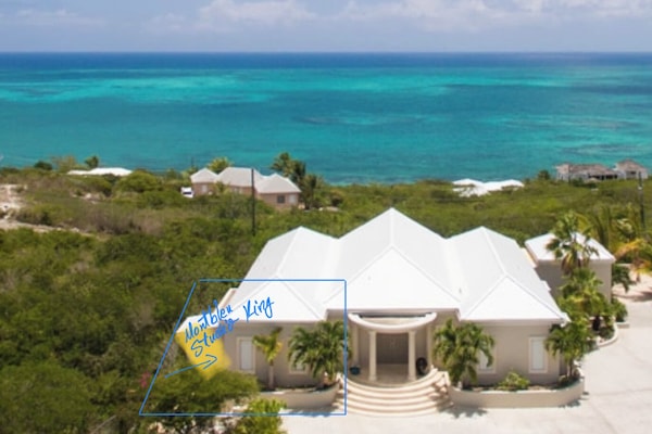 1st Suite with King Bed and Kitchenette. Upstairs.