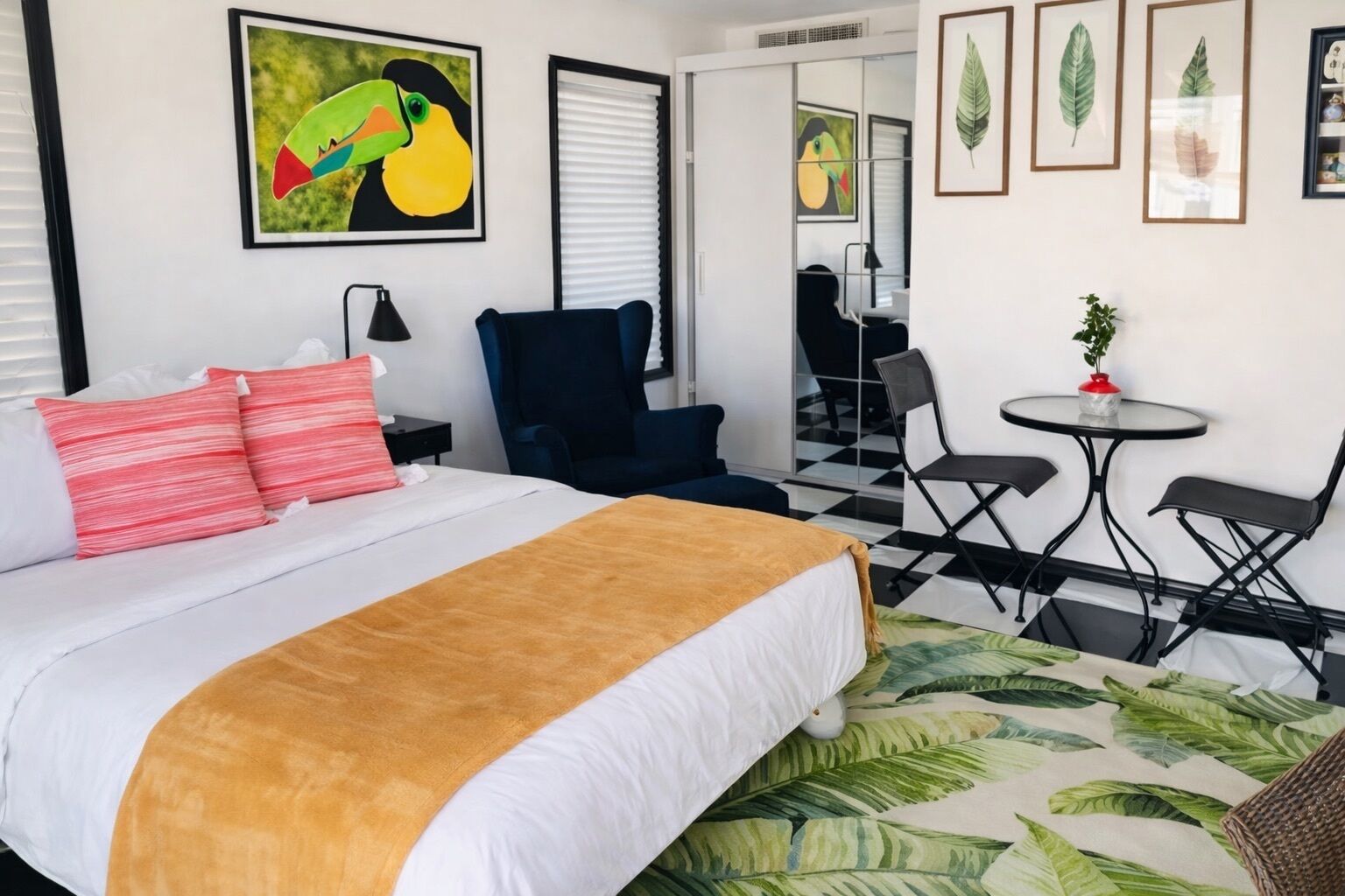 Casa design, 3 quartos | 3 quartos, espaço de trabalho para notebook