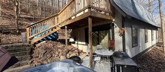 TreeHouse Cabin in the forest /opt hot tub