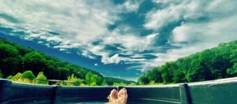 Fork Inn's Southern Hospitality Ranch,Rm#2 hot tub