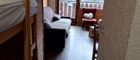 1 bedroom, iron/ironing board