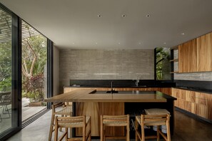 Maison Luxe, vue océan | Cuisine privée