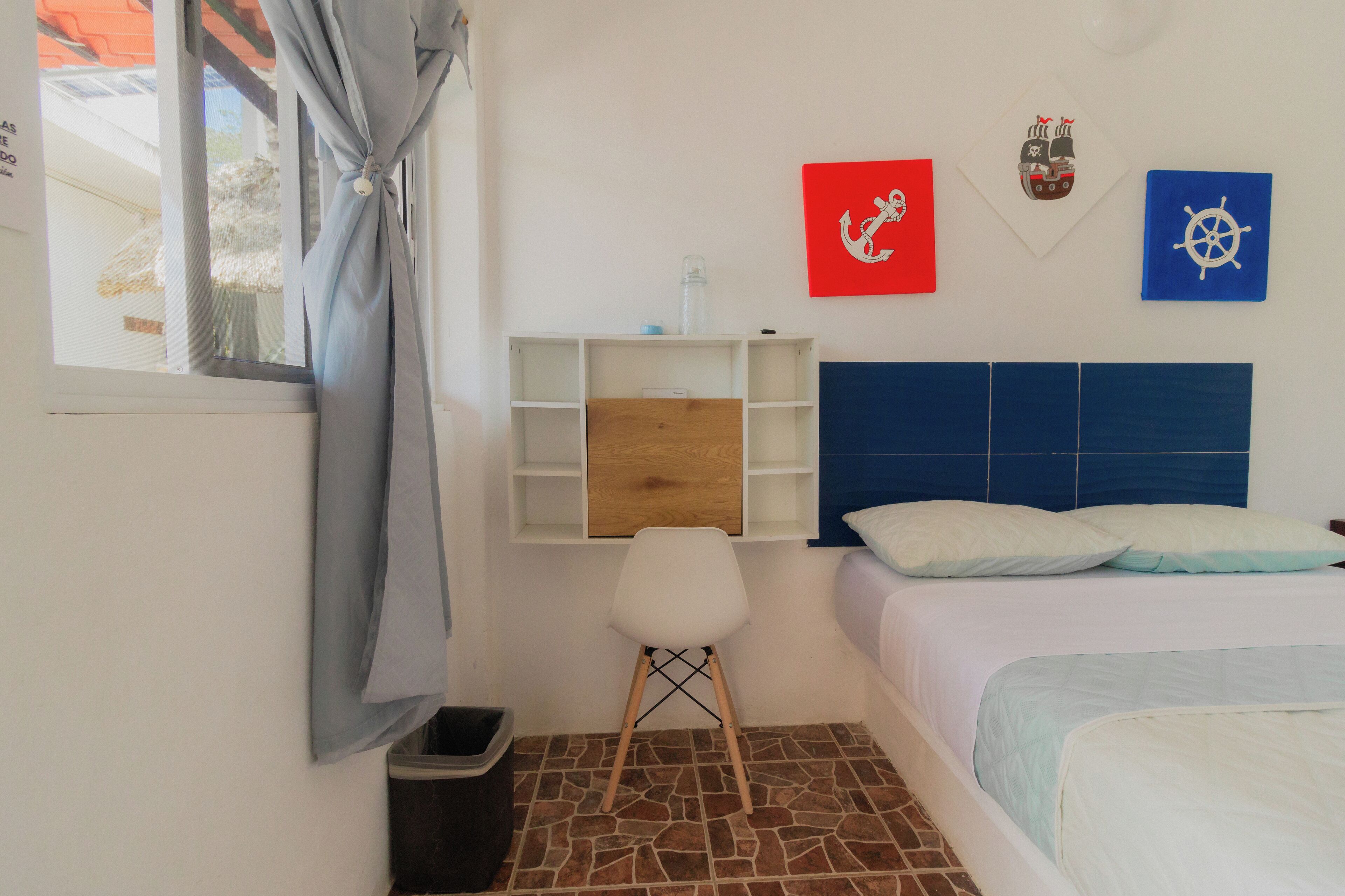 Kamar Double Klasik, pemandangan halaman | Meja kerja dan Wi-Fi gratis