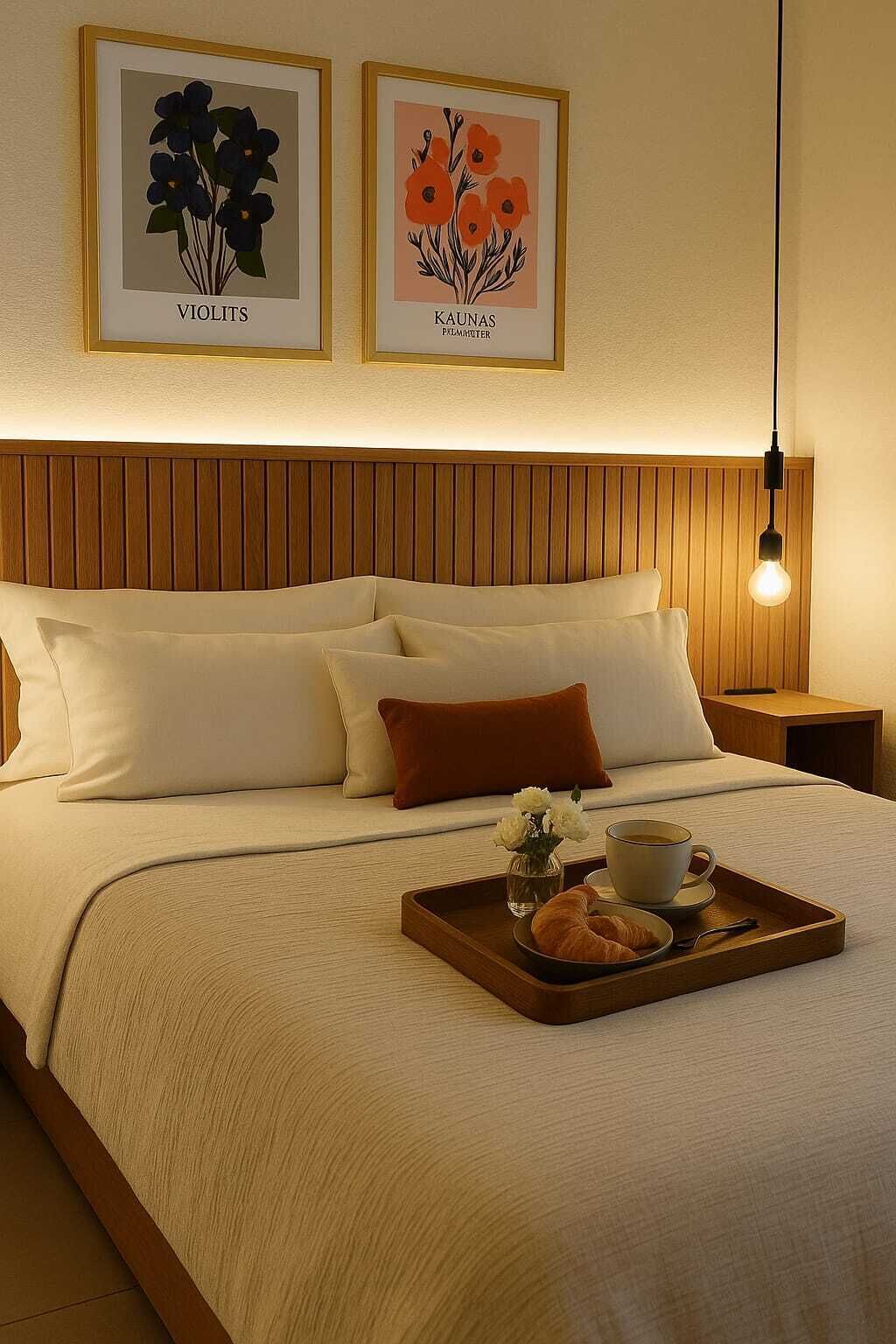 Basic Double Room | Egyptian cotton sheets, premium bedding, minibar, laptop workspace