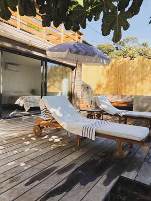 Terrace/patio - Cabanon Moderne, les Pieds Dans L'eau (Le Pradet)