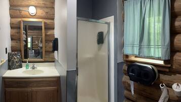 Shower, towels
