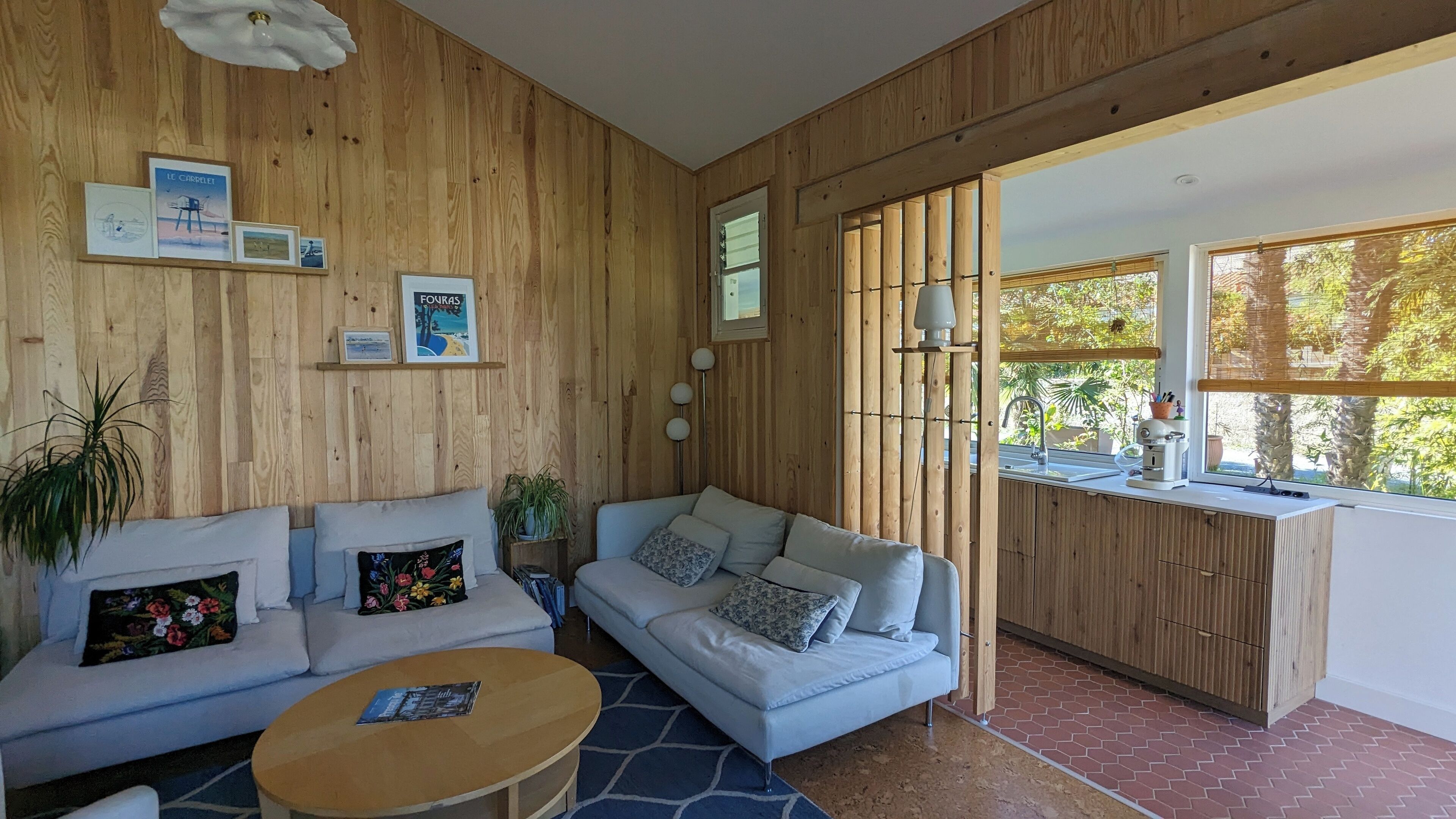 Tv, böcker och ett musikbibliotek