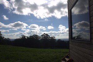 Blick von der Unterkunft