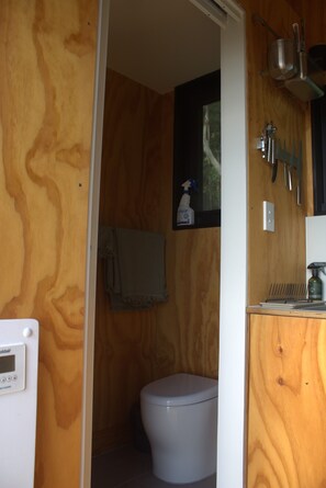 Towels, soap, toilet paper