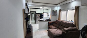 Casa com Piscina e Ar Condicionado em Mongagua 5 Minutos da Praia