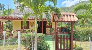 Façade de l’hébergement