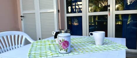 Opções para refeição ao ar livre