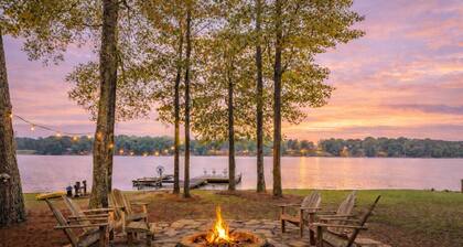 Lake Oconee|Dock|Fire Pit|Big Views|Pet Friendly