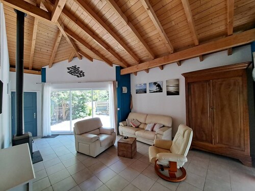 Maison 6 couchages avec jardin proche océans