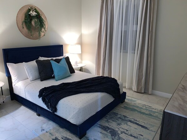 2 bedrooms, iron/ironing board, free WiFi, bed sheets