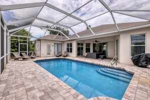 Una piscina climatizada