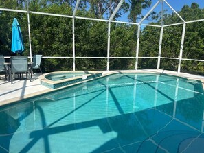 Una piscina climatizada