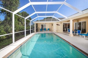 Una piscina climatizada