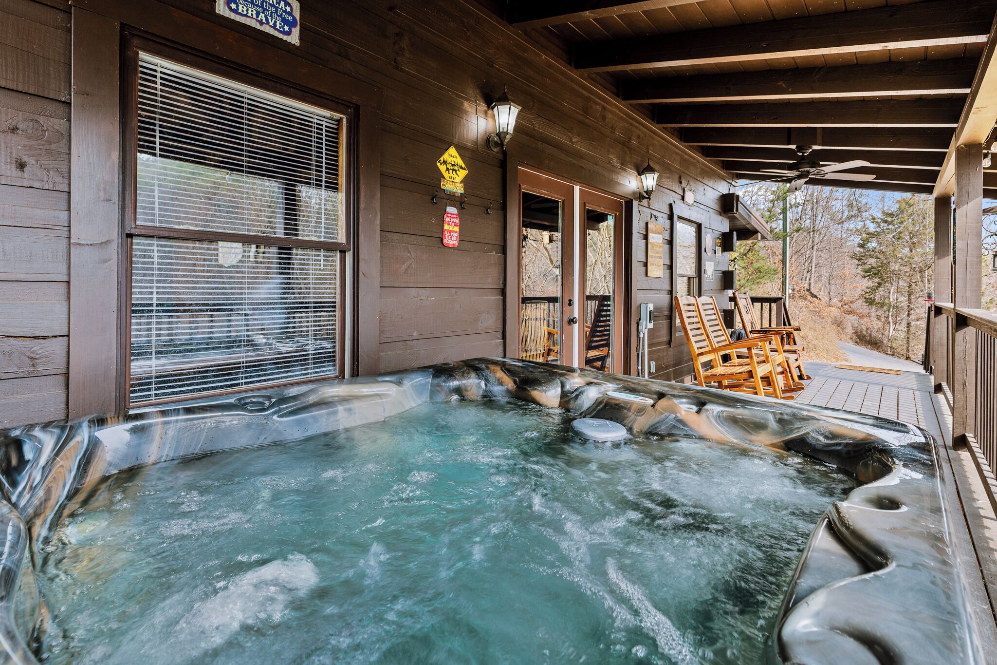 Bain à remous extérieur