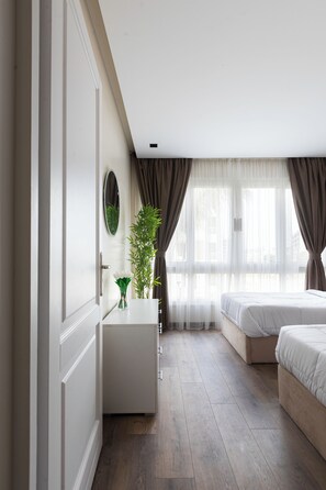 2 soverom, strykejern/-brett, wi-fi og sengetøy