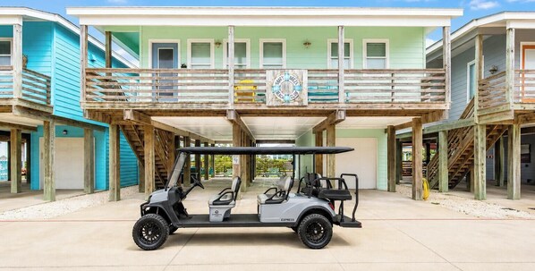 Exterior - Caney Creek w/ Golf Cart Included & Pet Friendly! (Port Aransas)