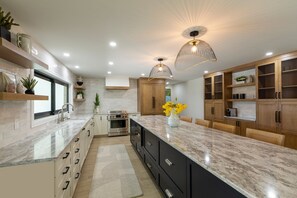 Fridge, microwave, oven, stovetop - Stunning Canal Front Home Exquisite Design! (Sanibel)