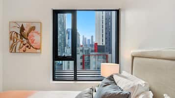 2 bedrooms, iron/ironing board, travel crib, free WiFi