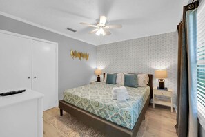 1 bedroom, iron/ironing board, free WiFi, bed sheets