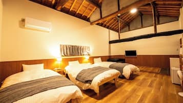 2 slaapkamers, een bureau, gratis wifi, beddengoed