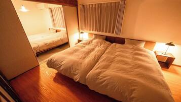 3 sovrum, skrivbord, strykjärn/strykbräda och gratis wi-fi