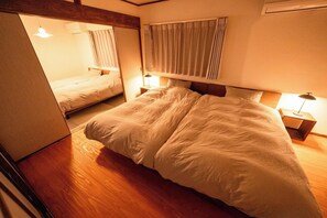 3 slaapkamers, een bureau, een strijkplank/strijkijzer, gratis wifi