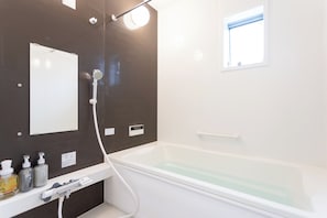 Hair dryer, towels