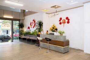 Zona de estar del vestíbulo