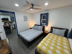 2 bedrooms, iron/ironing board, free WiFi, bed sheets