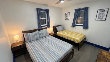 2 soverom, strykejern/-brett, wi-fi (inkludert) og sengetøy